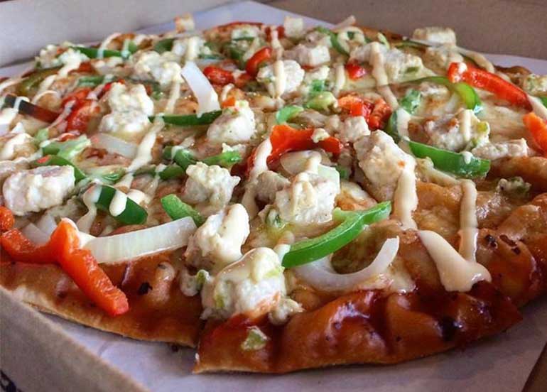Chick'n Cheese Pizza from Shakey's Philippines