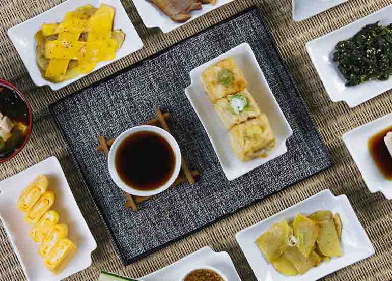 Starters and Appetizers from Zaan Japanese Tea House