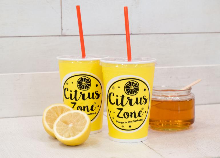 citrus zone honey lemon drink