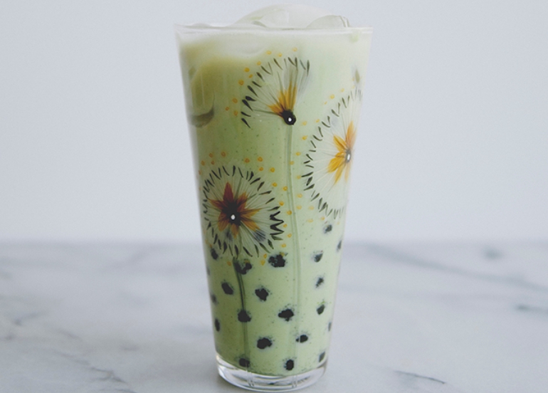 bourbon milk tea