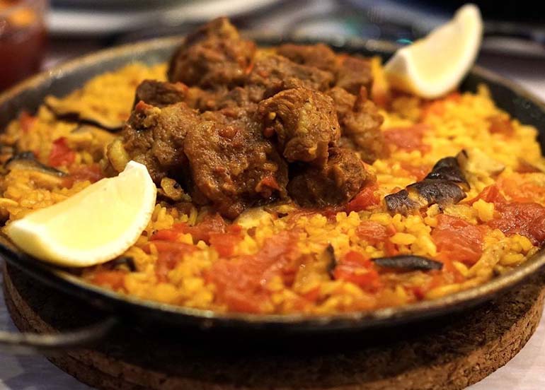 beef-paella