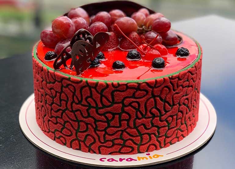Rouge Cake from Cara Mia Cakes and Gelato