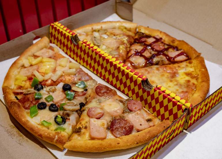 Taste A Different Pizza Topping Per Slice at Pezzo!