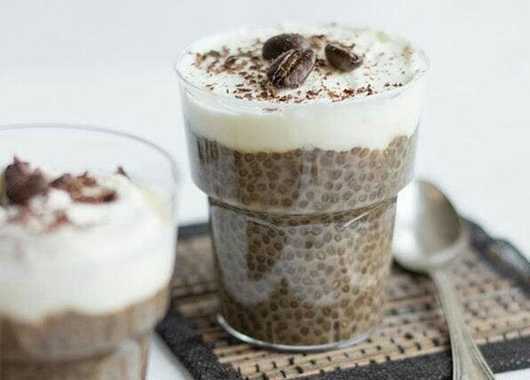 Coffee Chia Pudding 