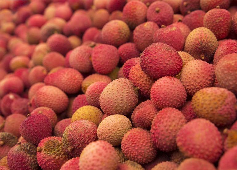 Lychee Fruits Rich in Vitamin C