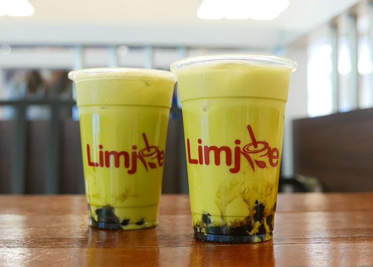 Honeydew Milktea from Limjoe