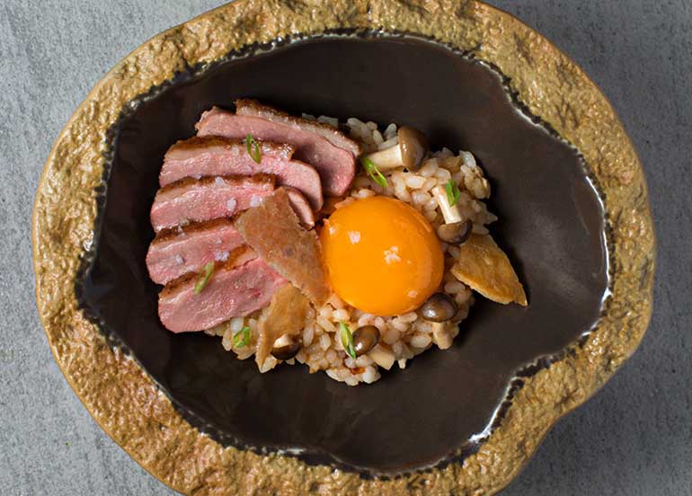 Rice Dish with Roasted Duck from Gallery by Chele