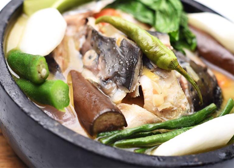 Sinigang na Bangus sa Miso from The Red Crab Alimango House