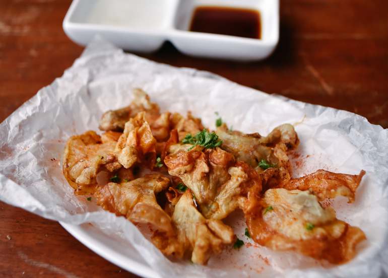 chicharon bulaklak, pulutan, filipino food