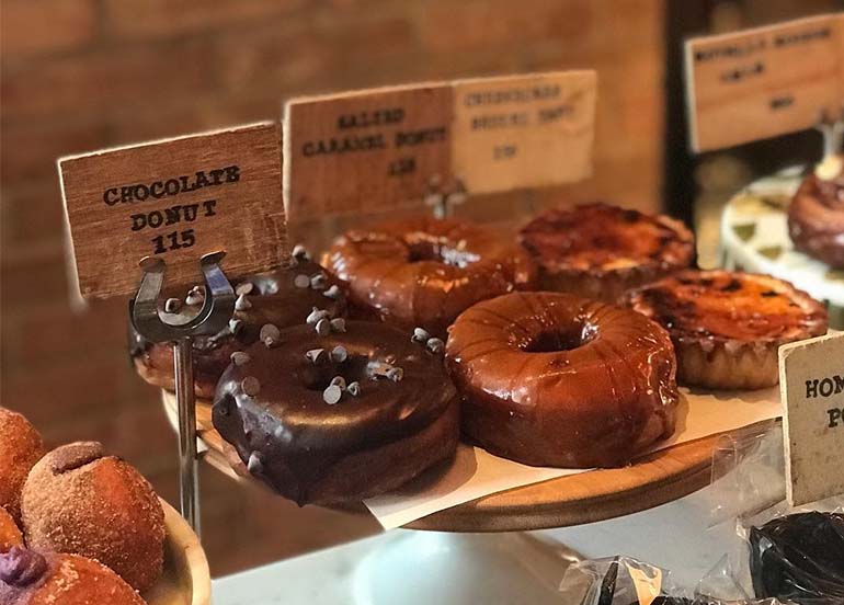 Little flour cafe donuts