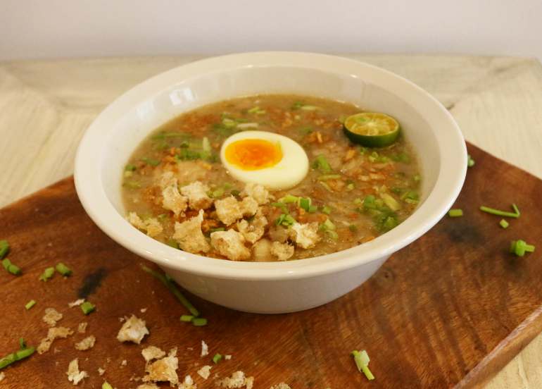 arroz caldo, arroz caldo recipe, filipino food