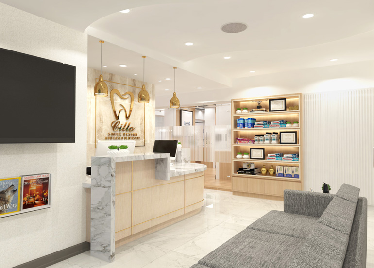 Cillo Smile Design's Dental Clinic Interior