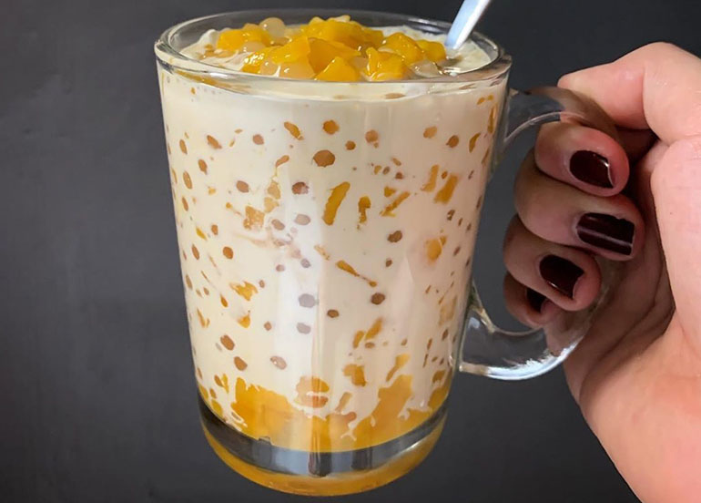 Mango with Tapioca