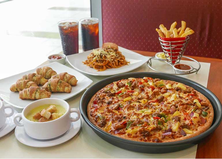 Large Specialty Pan Pizza with Sides from Pizza Hut