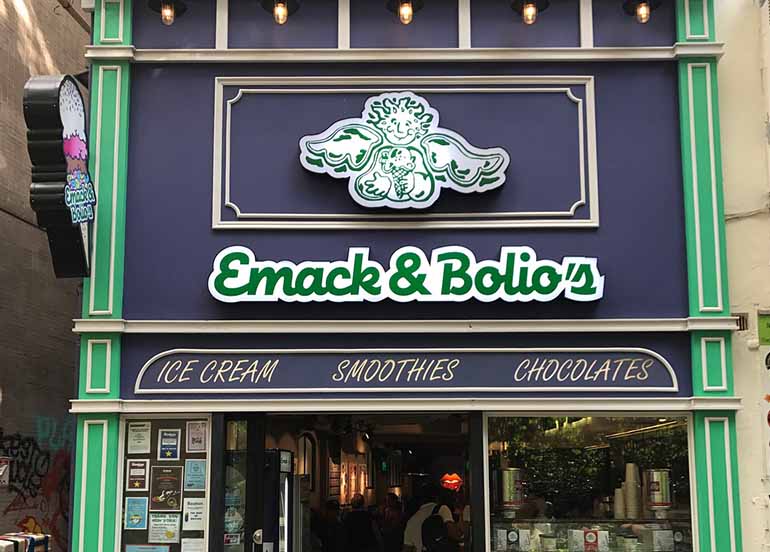 Emack and Bolio's Facade