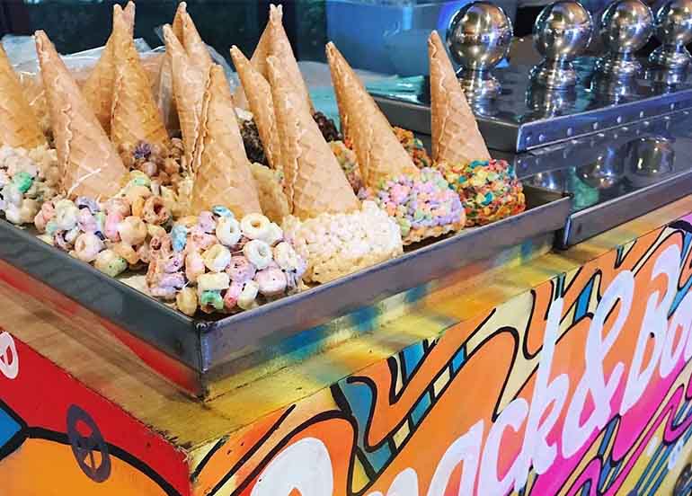 Emack and Bolios Outrageous Ice Cream Cones