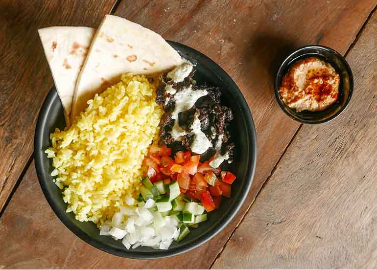 Shawarma Rice from Pantry by Rub Rack