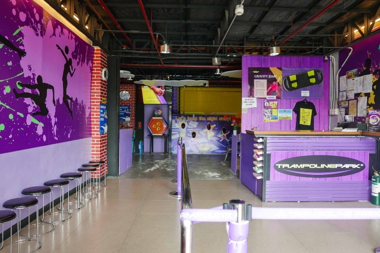 Trampoline Park Reception