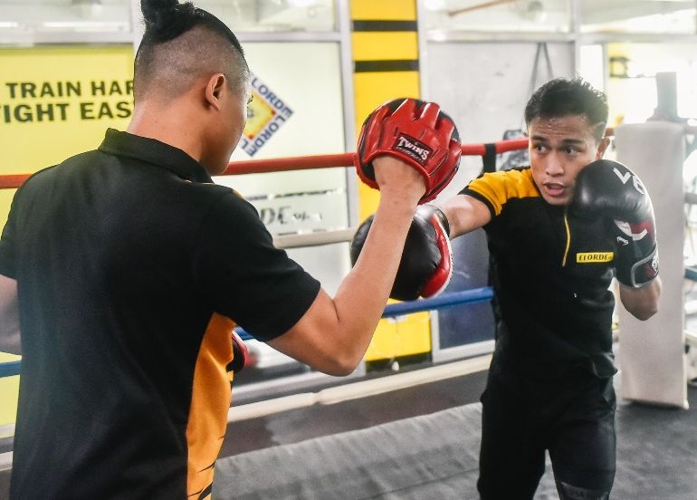 Elorde Boxing Gym Sparring