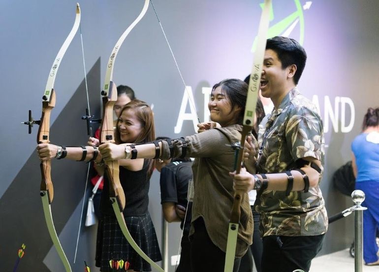 Arrowland Archery people having fun archer