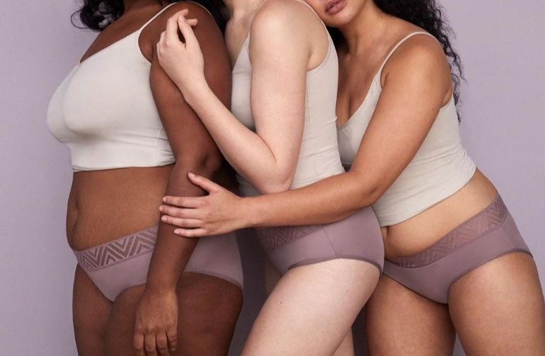 3 woman in under wear