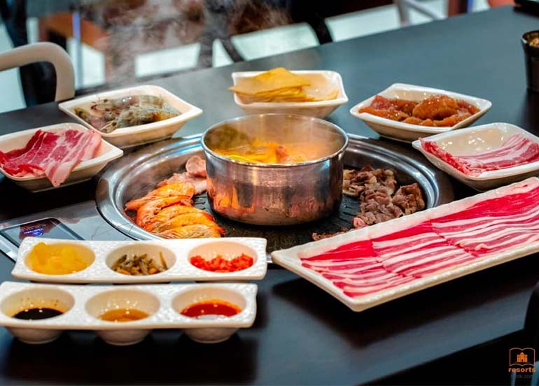 KBBQ and Shabu Shabu from All4U unlimited Grill & Organic Shabu Shabu