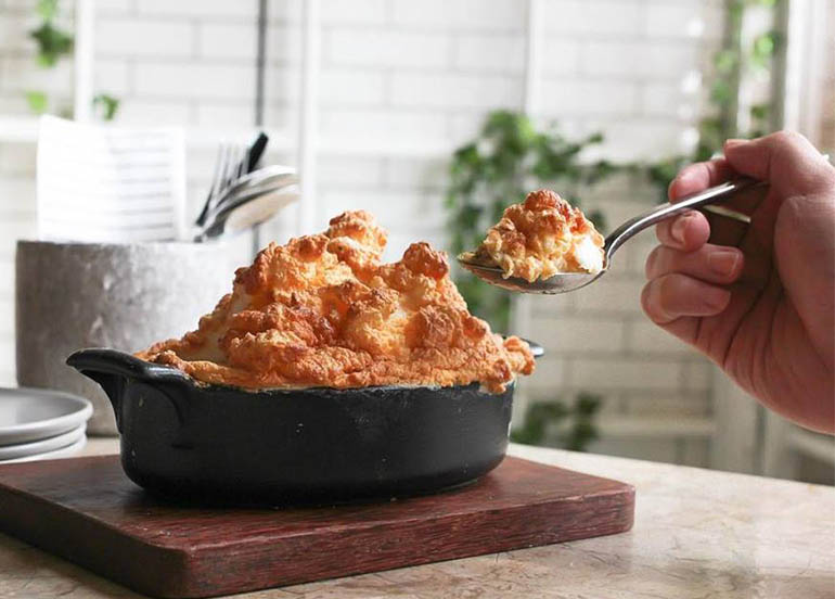 Japanese Beef Curry Souffle from Le Petit Souffle