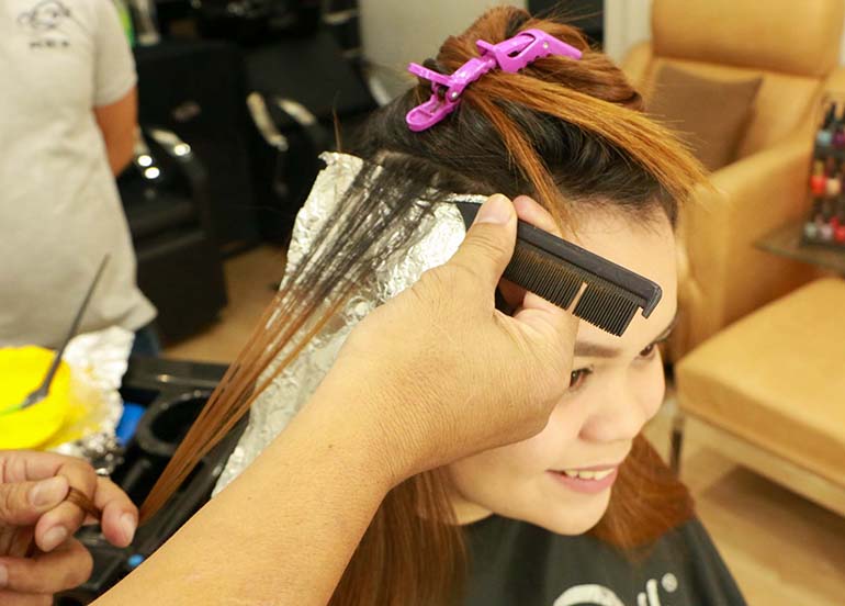 hair-colour--foil-treatment
