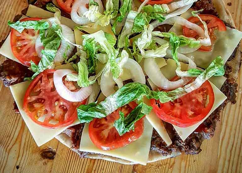 Angus Burger Pizza from Shakey's