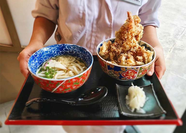 Tendon Lunch Special from Tendon Kohaku