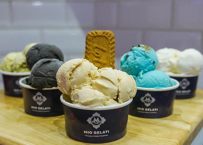 Premium Gelato Flavors from Mio Gelati