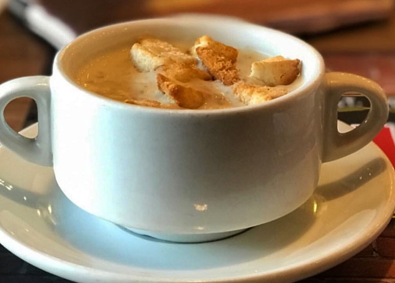 Creamy Mushroom Soup from Shakey's Philippines