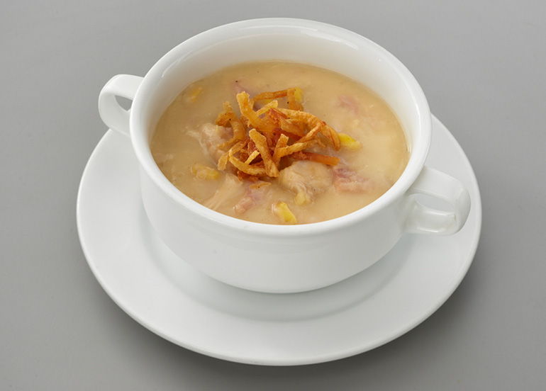 Chicken and Corn Soup from Shakey's Philippines