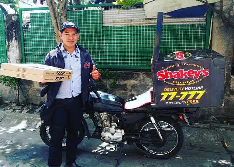 Shakey's Delivery Guy