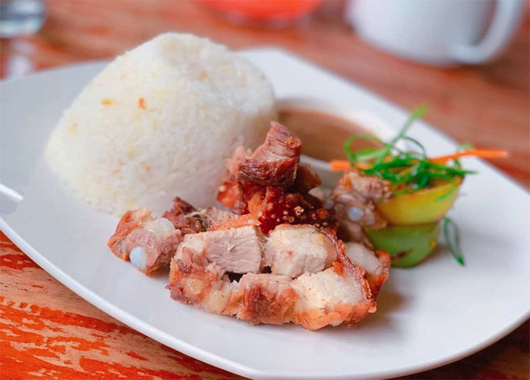 Lechon Kawali from Kanto Freestyle Breakfast