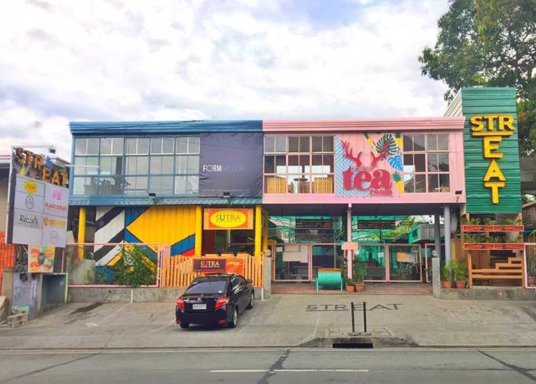 Streat Maginhawa Food Park Facade 