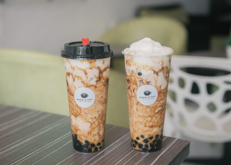 Salted Cream Wintermelon from Brew Citea