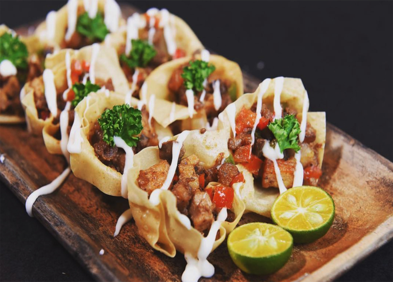 chicken sisig griddle