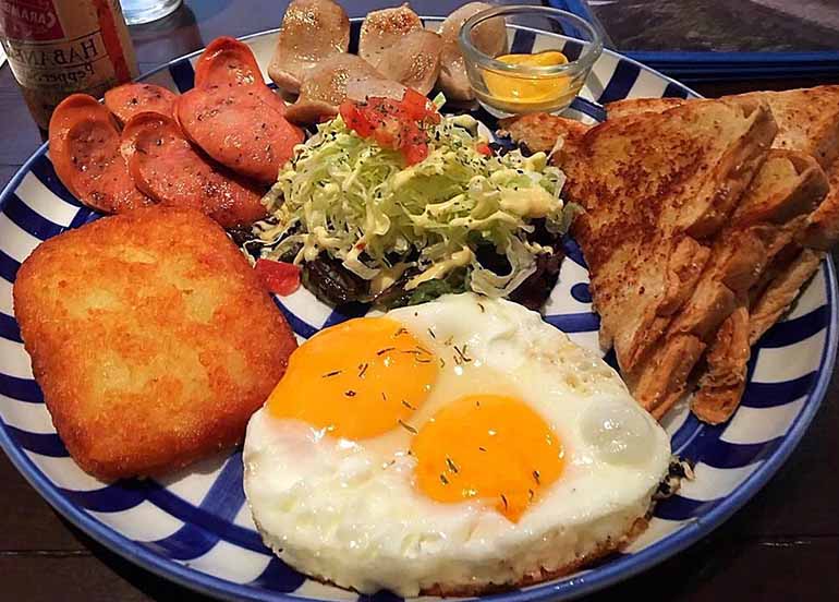 Hearty Breakfast from Cafe Breton