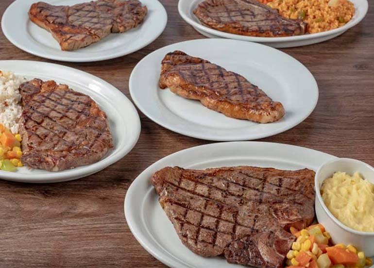 Steaks and Sides from Meatplus Cafe