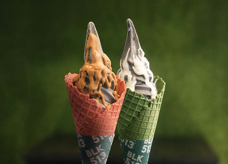 charcoal-soft-serve