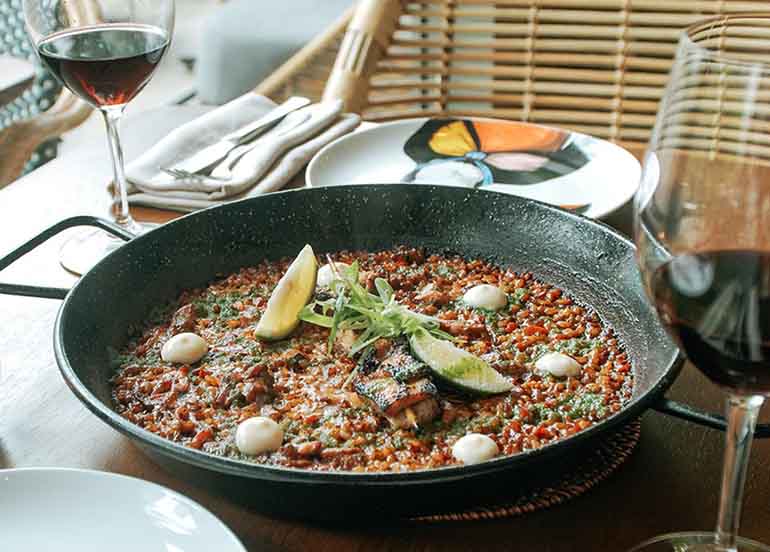 Paella Inasal from La Picara Manila