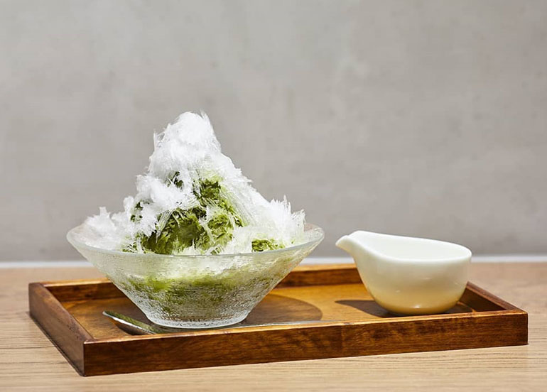 Matcha Kakigori from Steak the First