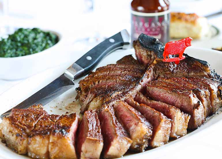 USDA Prime Dry-Aged Porterhouse Steak from Wolfgang's Steakhouse PH