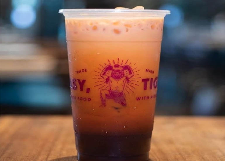 Easy Tiger's Thai Milk Tea