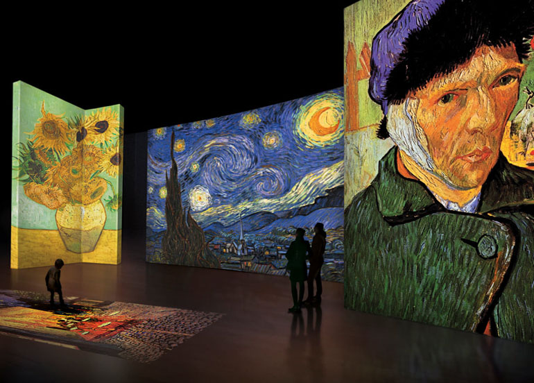Van Gogh Alive Interactive Art Exhibit