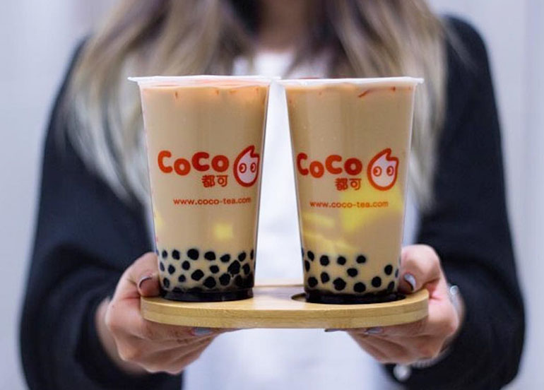 Pearl and Pudding Milk Tea from Coco Tea PH