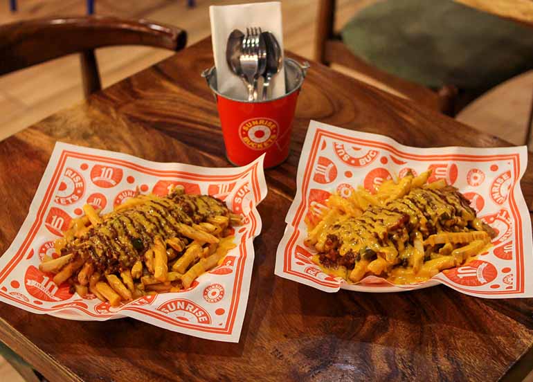 Chili Cheese Fries from Sunrise Buckets