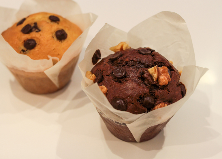 Muffins from Le Sucre Lab