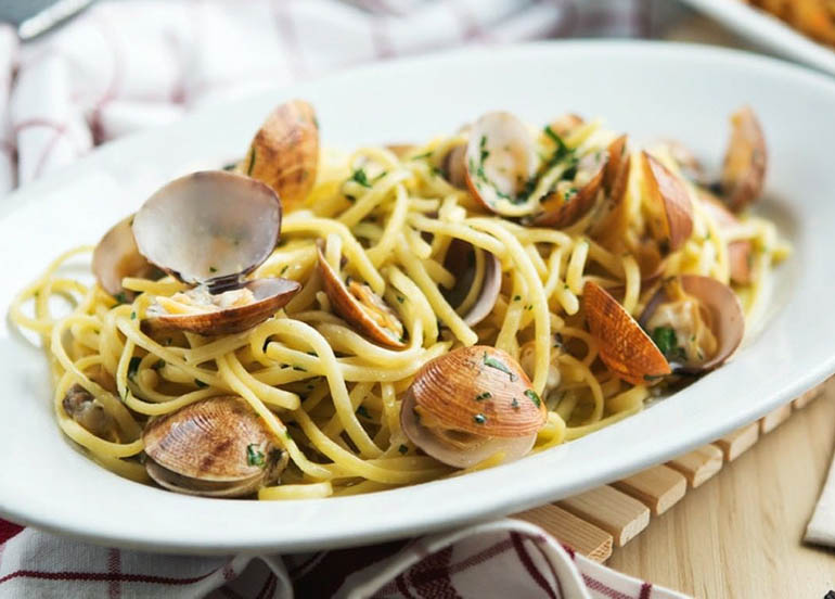 Shellfish Seafood Pasta from Mamou